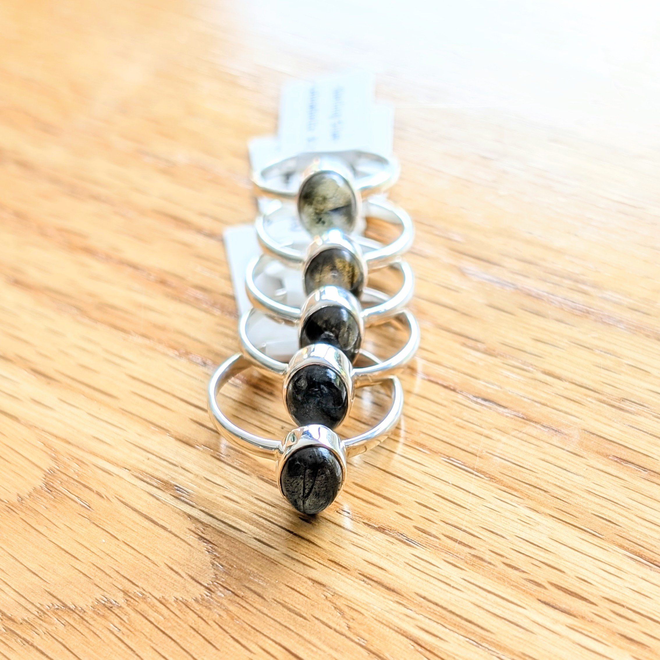 Sterling Silver Labradorite Rings