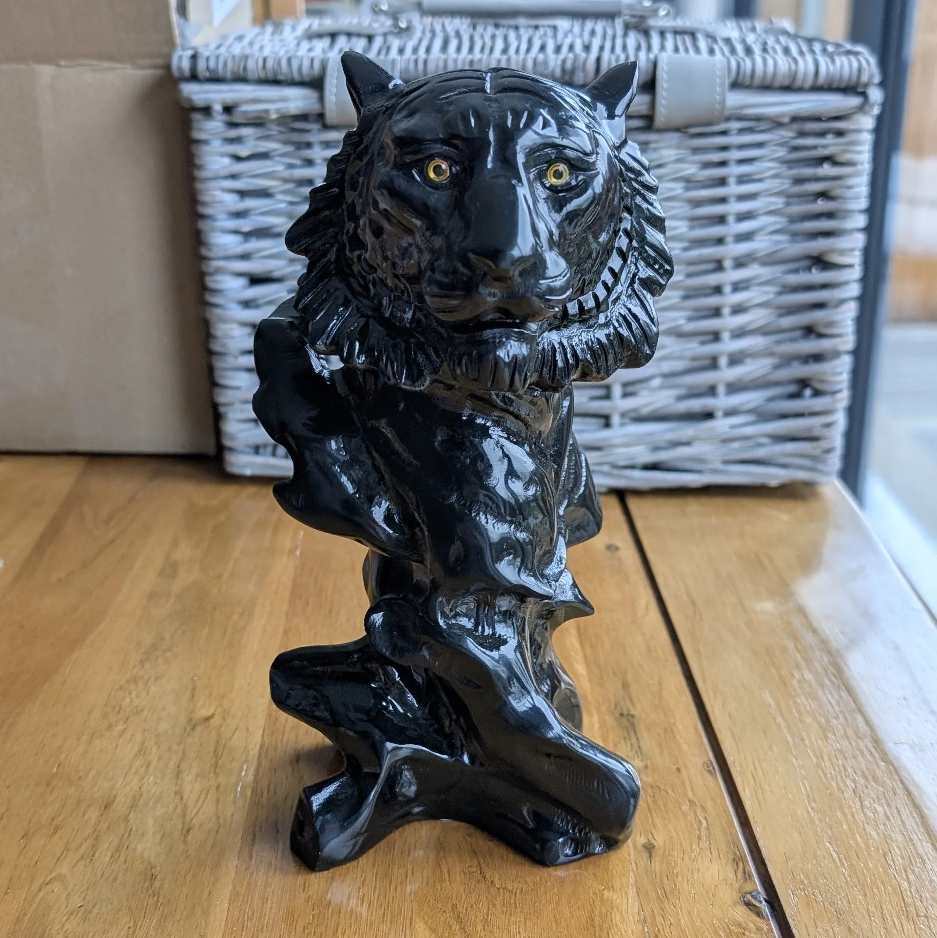 Black Stone Gemstone Tiger