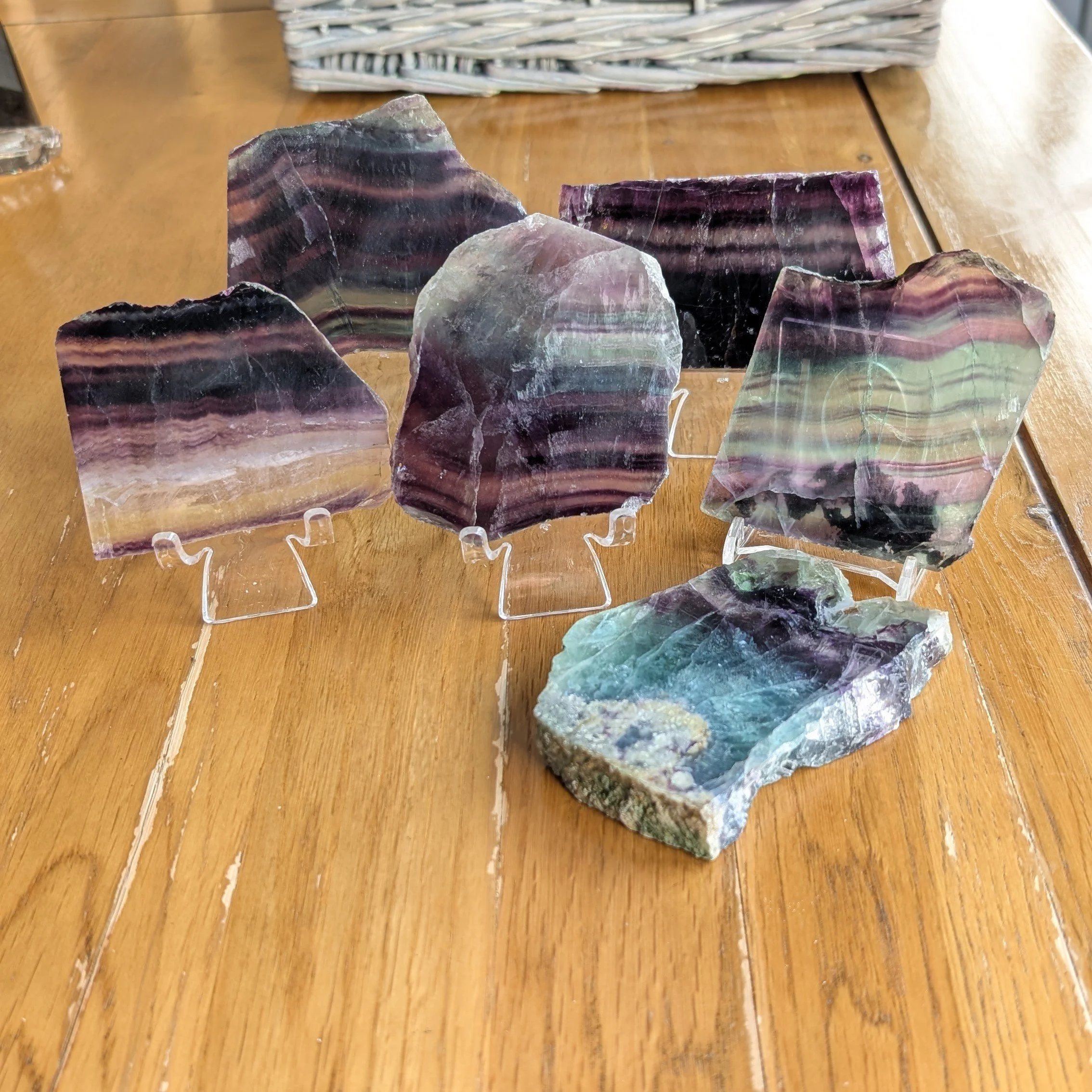 Fluorite Decorate Slices