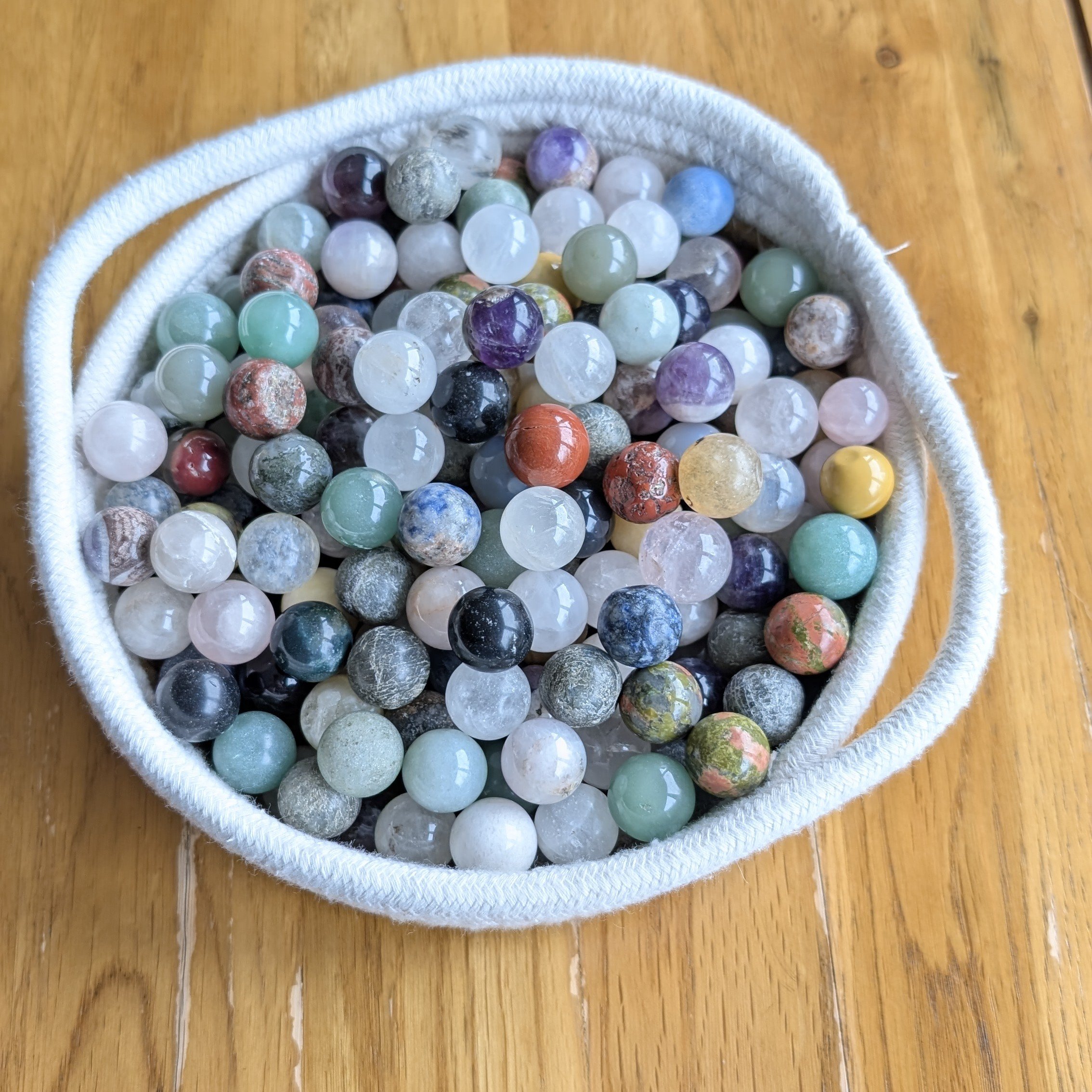 Mini Gemstone Spheres