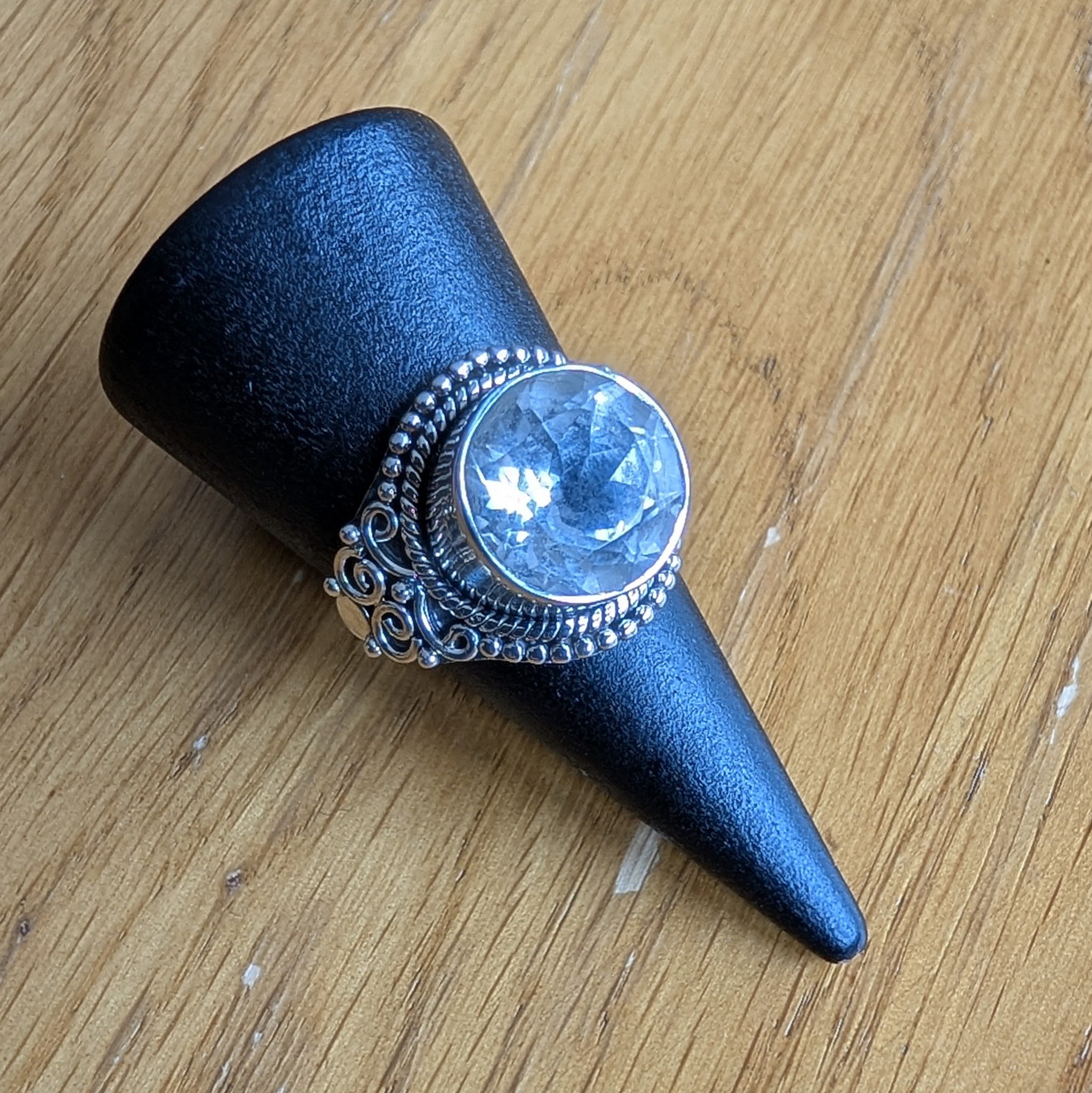 Sterling Silver Funky Quartz Ring
