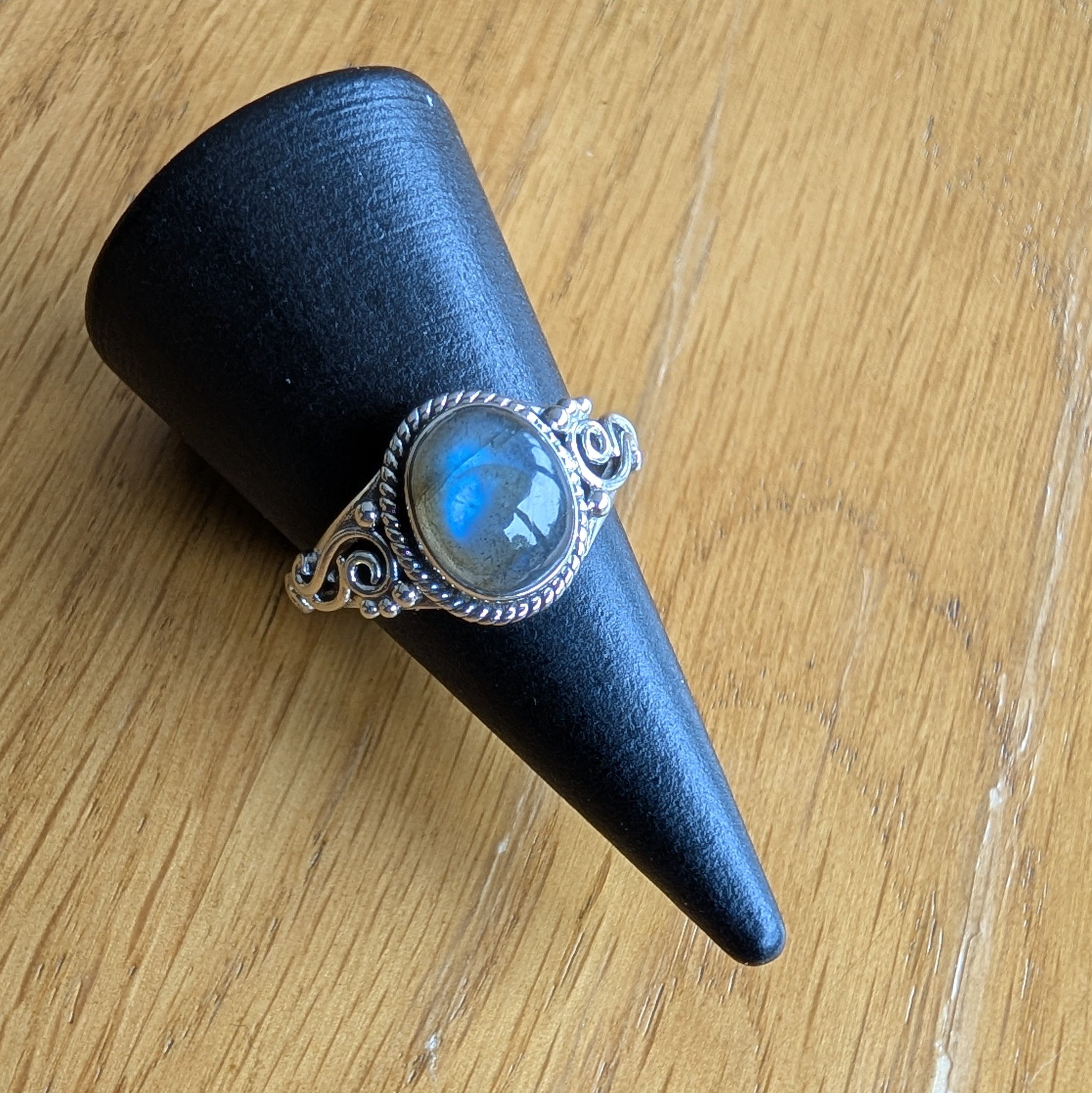 Sterling Silver Labradorite Ring