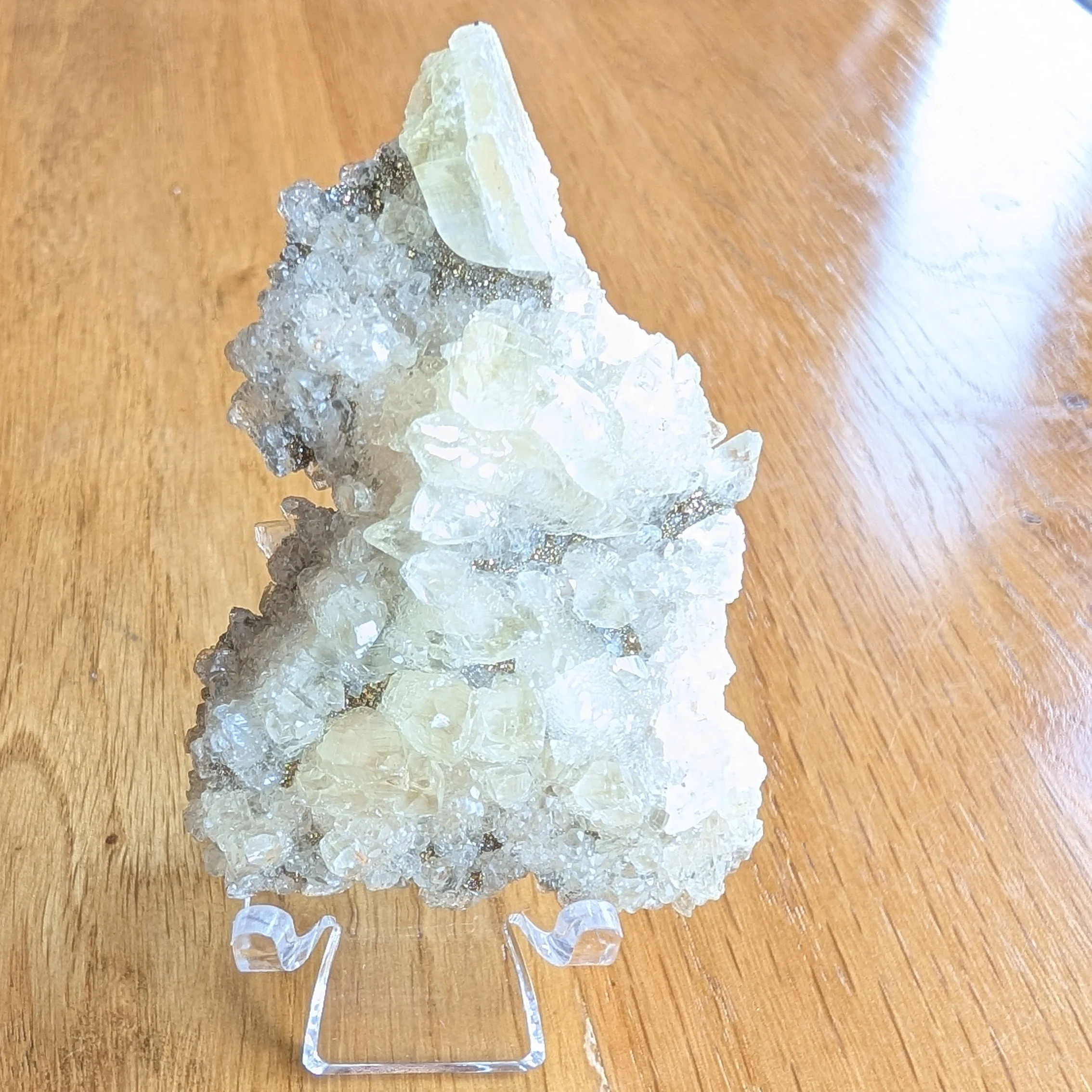 Pyrite Calcite Specimen