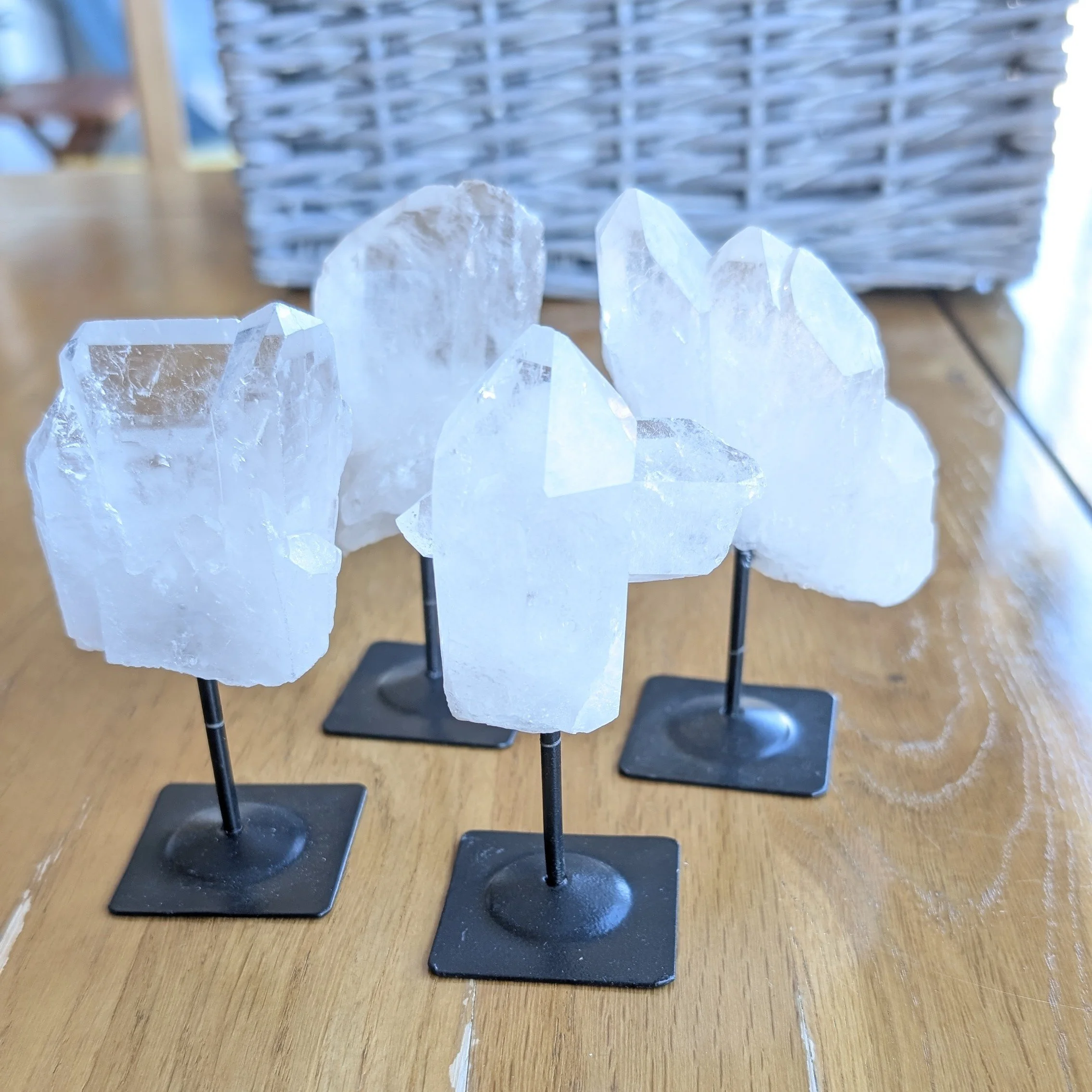 Brazilian Quartz on Display Stand
