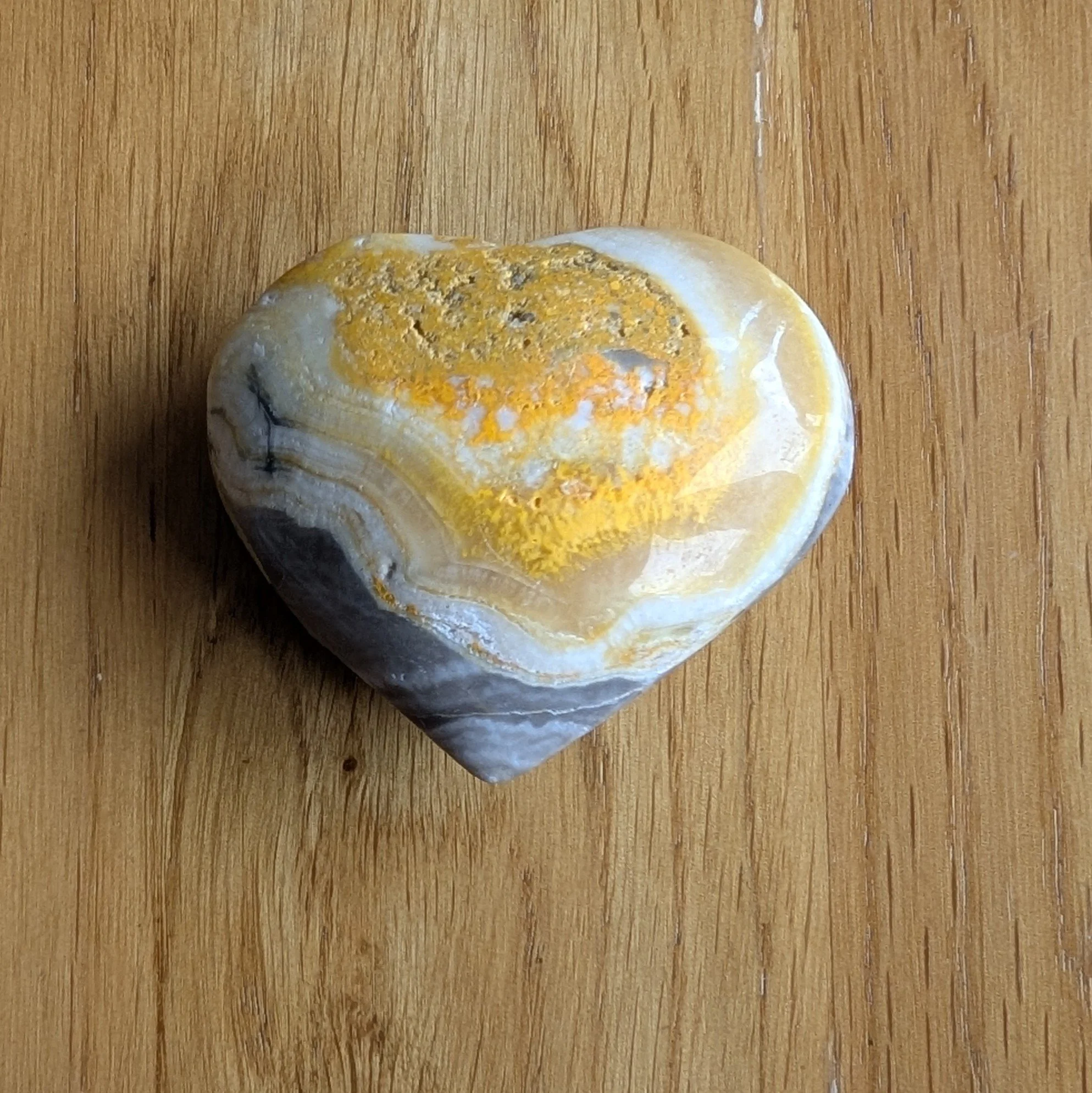 Bumblebee Jasper Heart