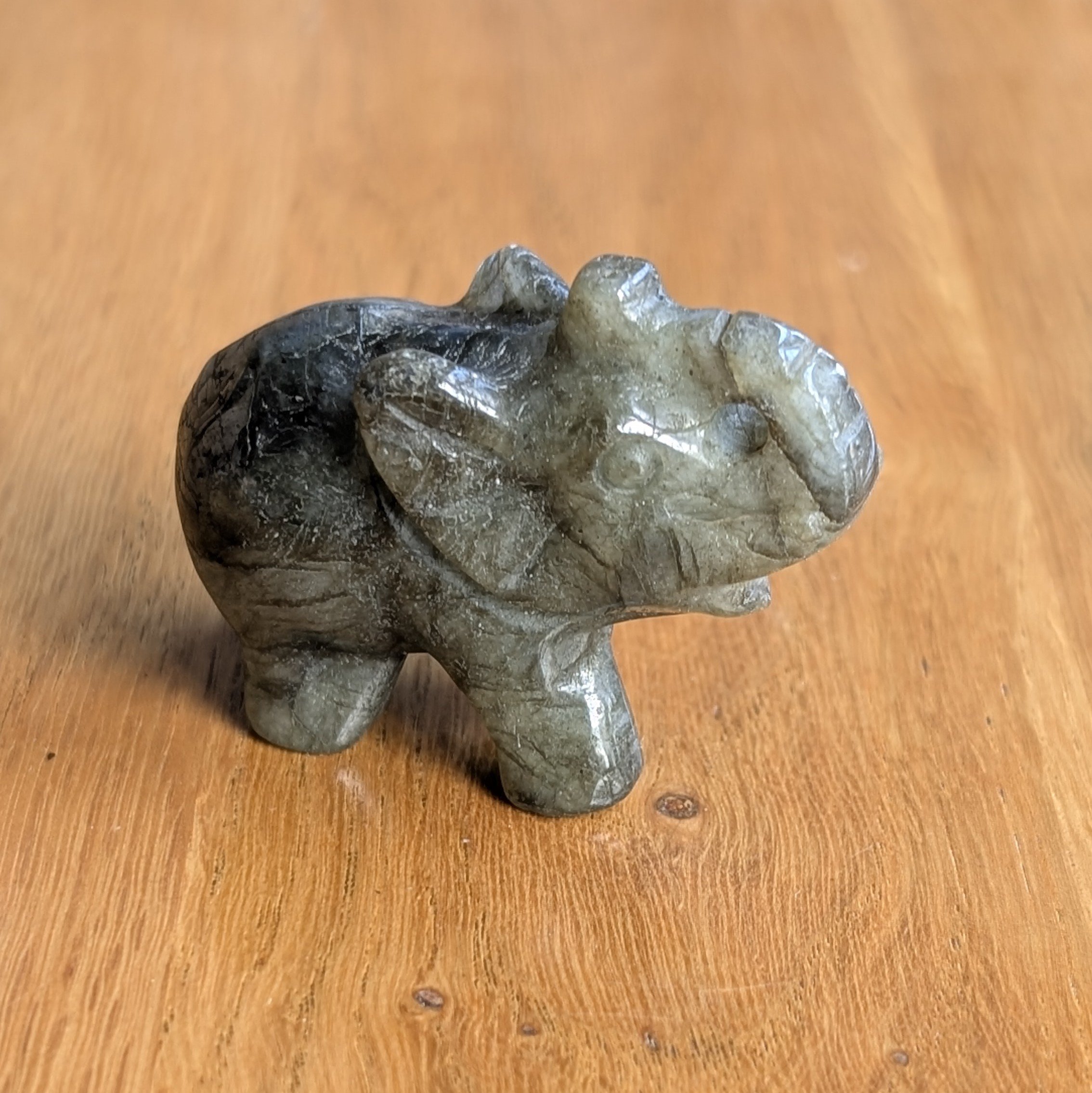 Labradorite Elephant