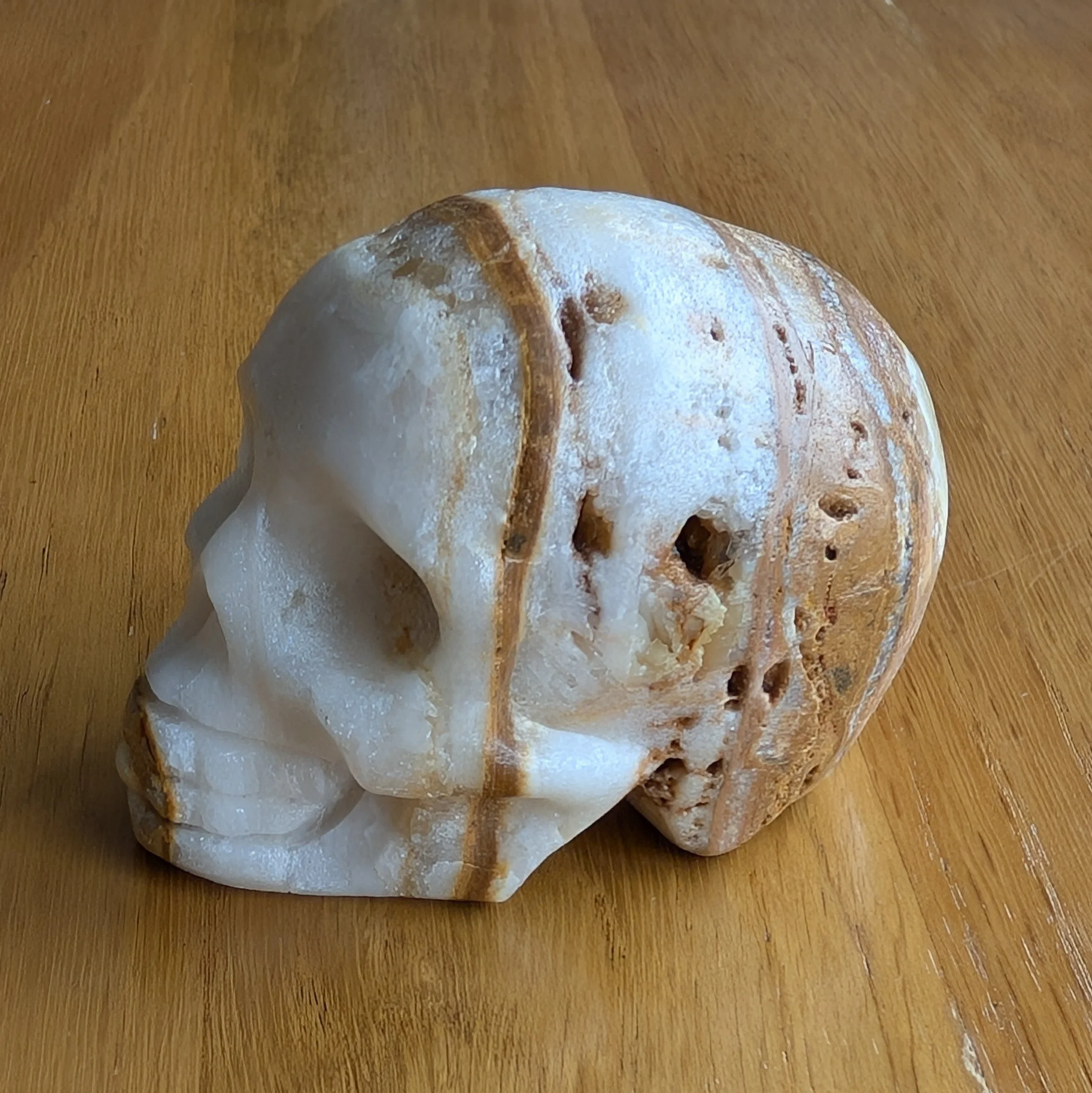 Afghan Jade Skull