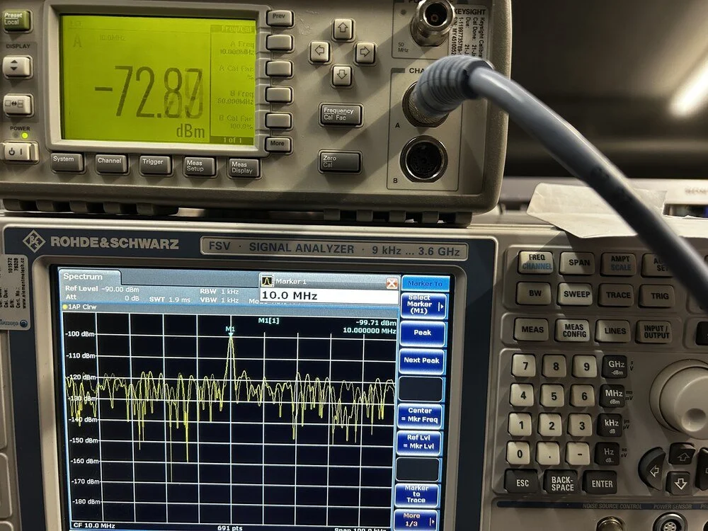 Rohde & Schwarz FSV3, Signal Analyzer, 10 Hz-3.6 GHz, OPT: B25, K10, K72 #
