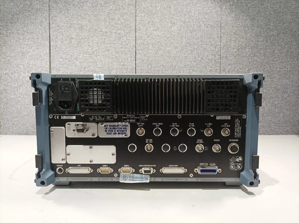 Rohde & Schwarz FSIQ 7, Signal Analyzer, 20Hz-7GHz, Options K72, K11, B4, B5, B13, B70, B7
