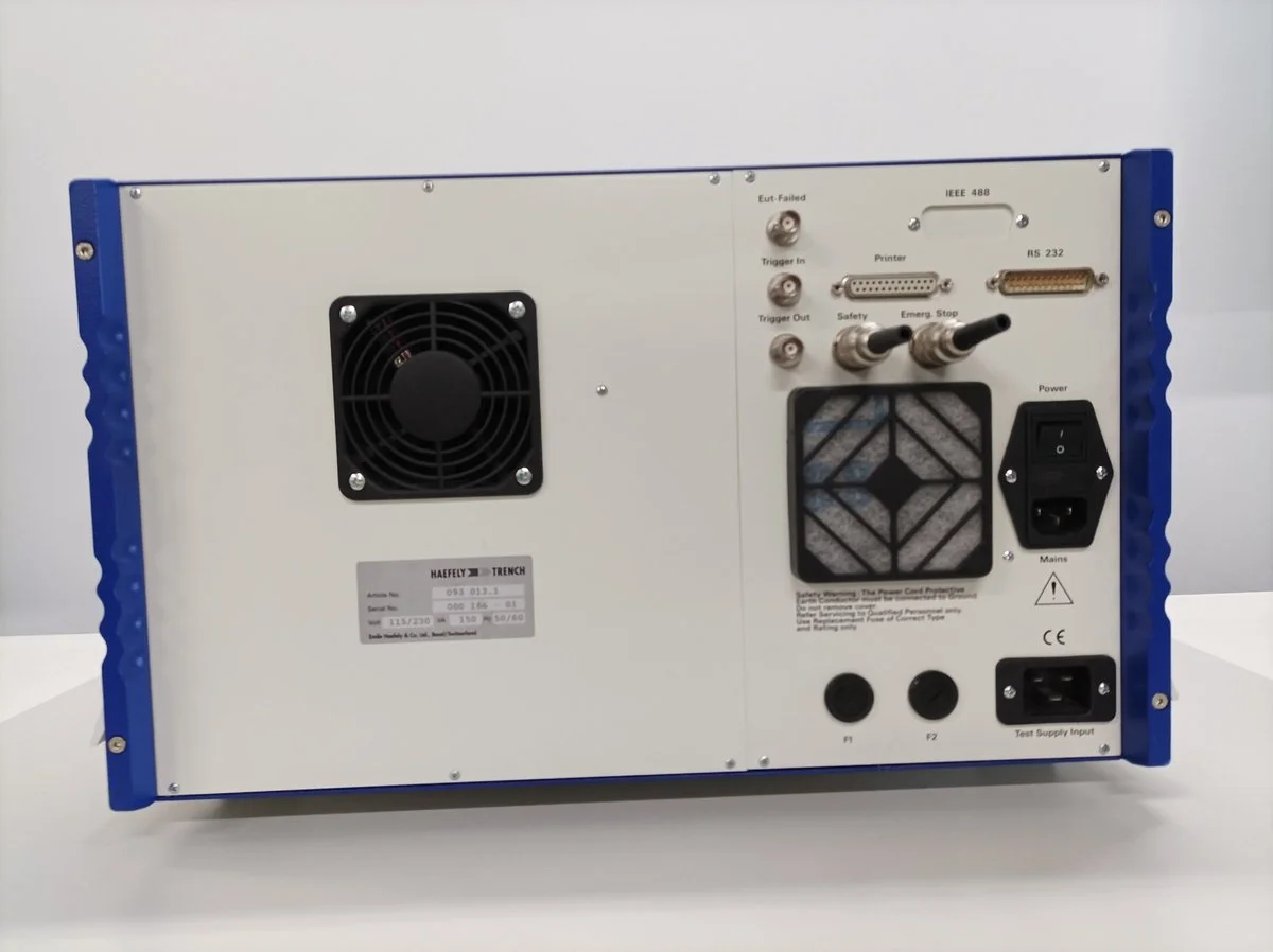 Haefely PLINE1610, Voltage/interruption tester #