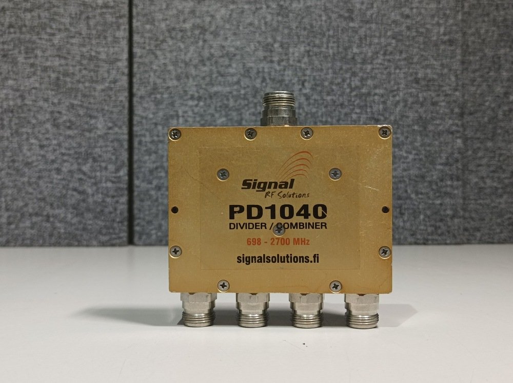 Signal RF Solutions Power Divider PD1040, 4 Way (n-female), 0.698-2.7 GHz #