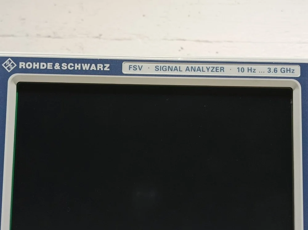 Rohde & Schwarz FSV3, Signal Analyzer, 10Hz-3.6GHz, OPT: B25, B29, K10, K72, 102511-Kj #
