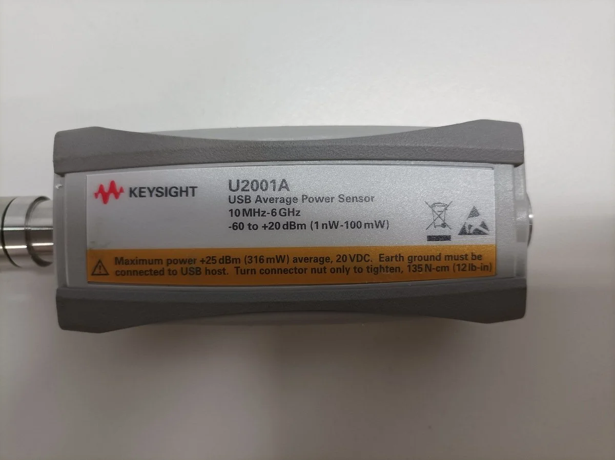 Keysight U2001A, USB Power Sensor, 50 MHz - 6 GHz, -60 - +20 dBm, N #