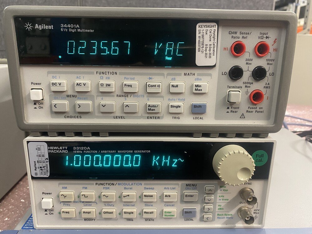 Hewlett Packard 34401A, Digital Multimeter #