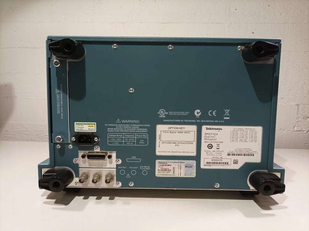 Tektronix DPO7104, Digital Phosphor Oscilloscope, 1 GHz , w/OPT #