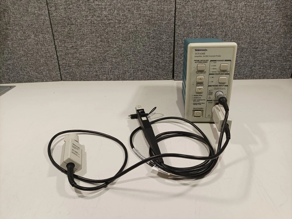 Tektronix TCPA300 Amplifier, AC/DC Current Probe with TCP312 Current probe and 012-1605-01 Interface Cable #