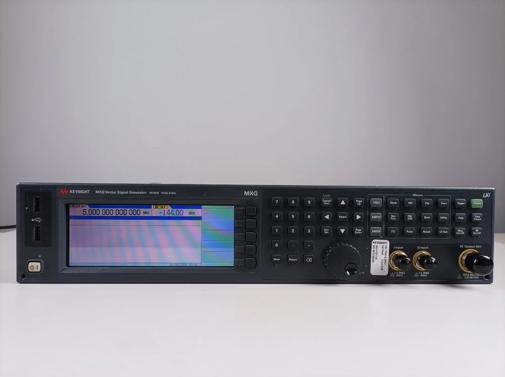 Keysight N5182B, MXG Vector Signal Generator, 9 kHz-6 GHz, loaded with options, OEM Cal. 10/2026 #