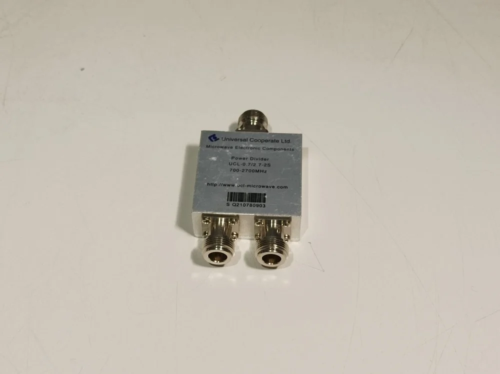 Universal Cooperate Ltd, UCL-0.7/2.7-2S,  2 way Power Divider 700-2700 MHz #