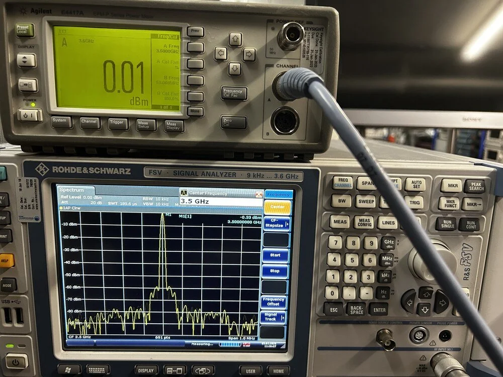 Rohde & Schwarz FSV3, Signal Analyzer, 10 Hz-3.6 GHz, OPT: B25, K10, K72 #