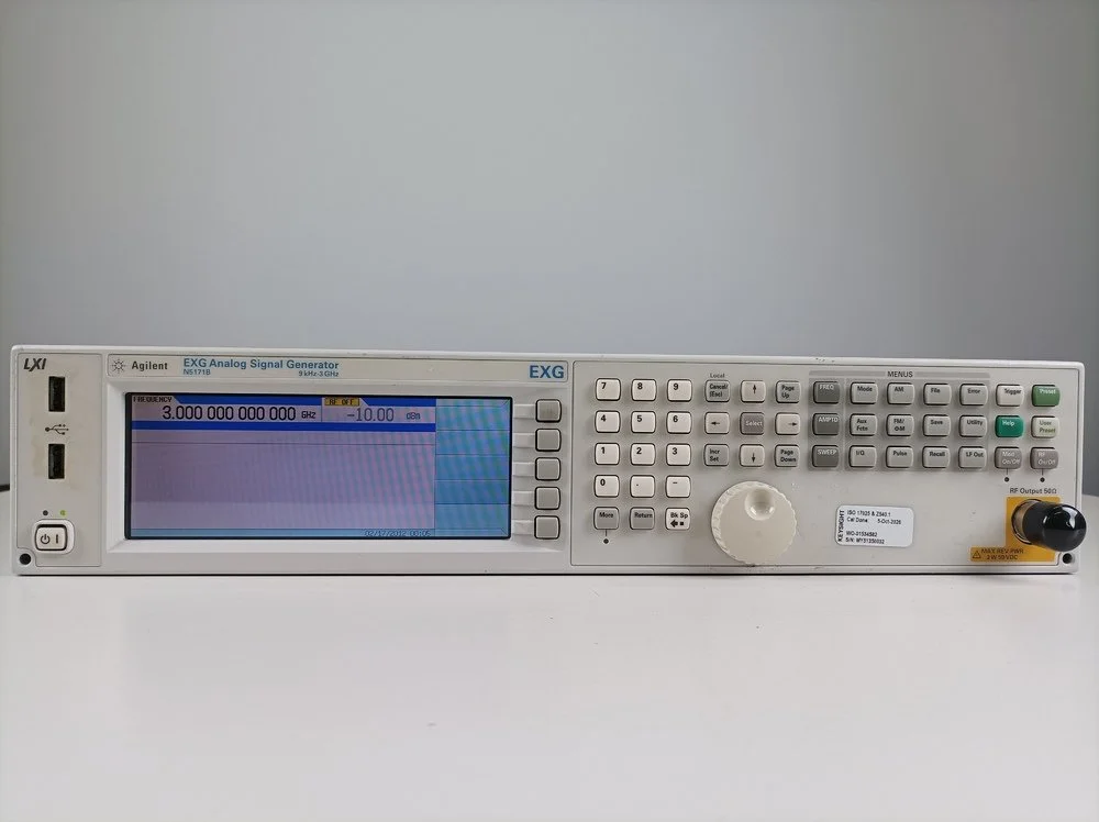 Keysight N5171B EXG Analog Signal Generator, 3GHz, 099, 1EA, 503, CAL 10/2026 #