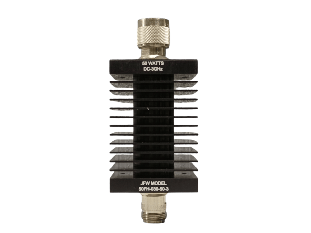 JFW 50FH-030-50-3, Attenuator, DC-3 GHz, 30 dB, 50 W #