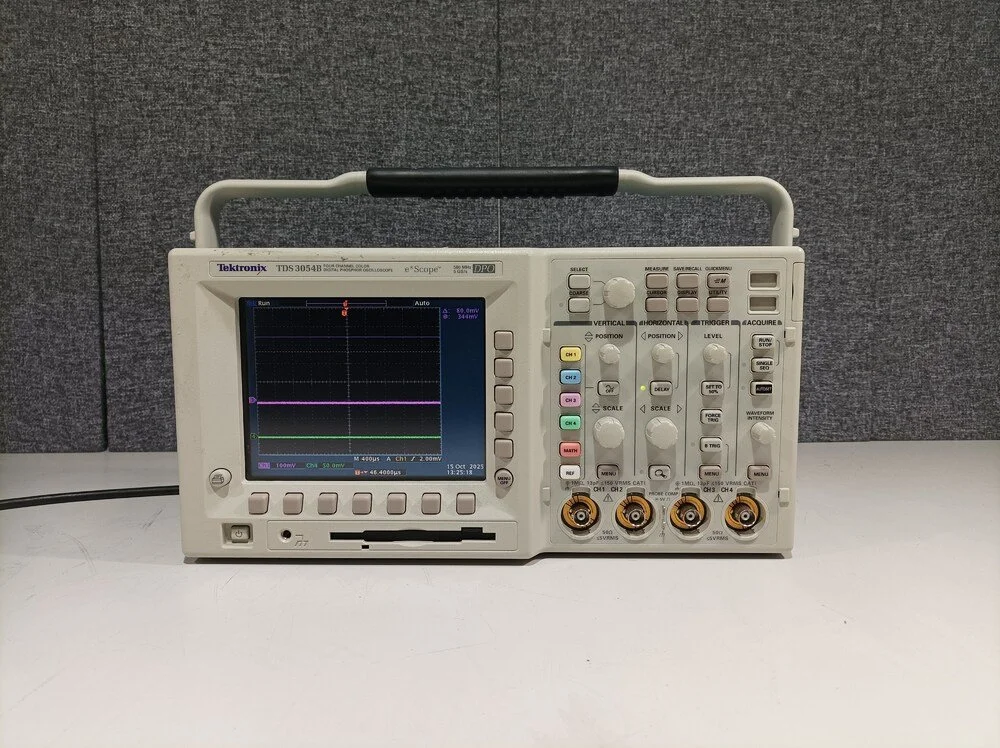 Tektronix TDS3054B, Digital Phosphor Oscilloscope, 500 MHz, 5 GS/s #