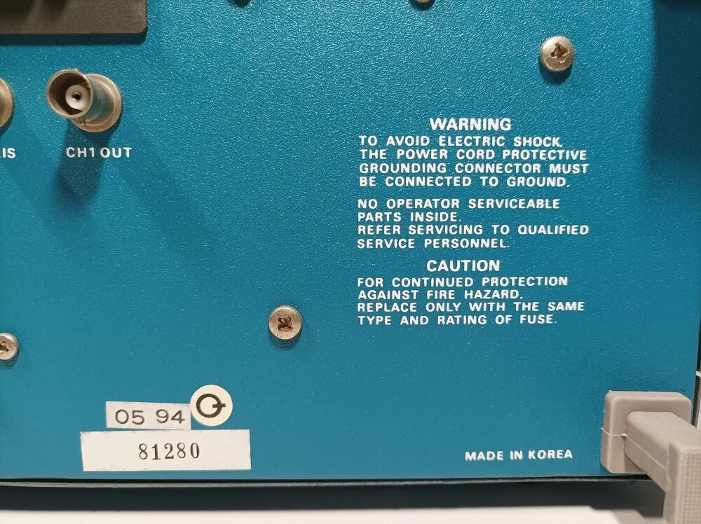 Hung Chang 5804 Digital Storage Oscilloscope 40MHz