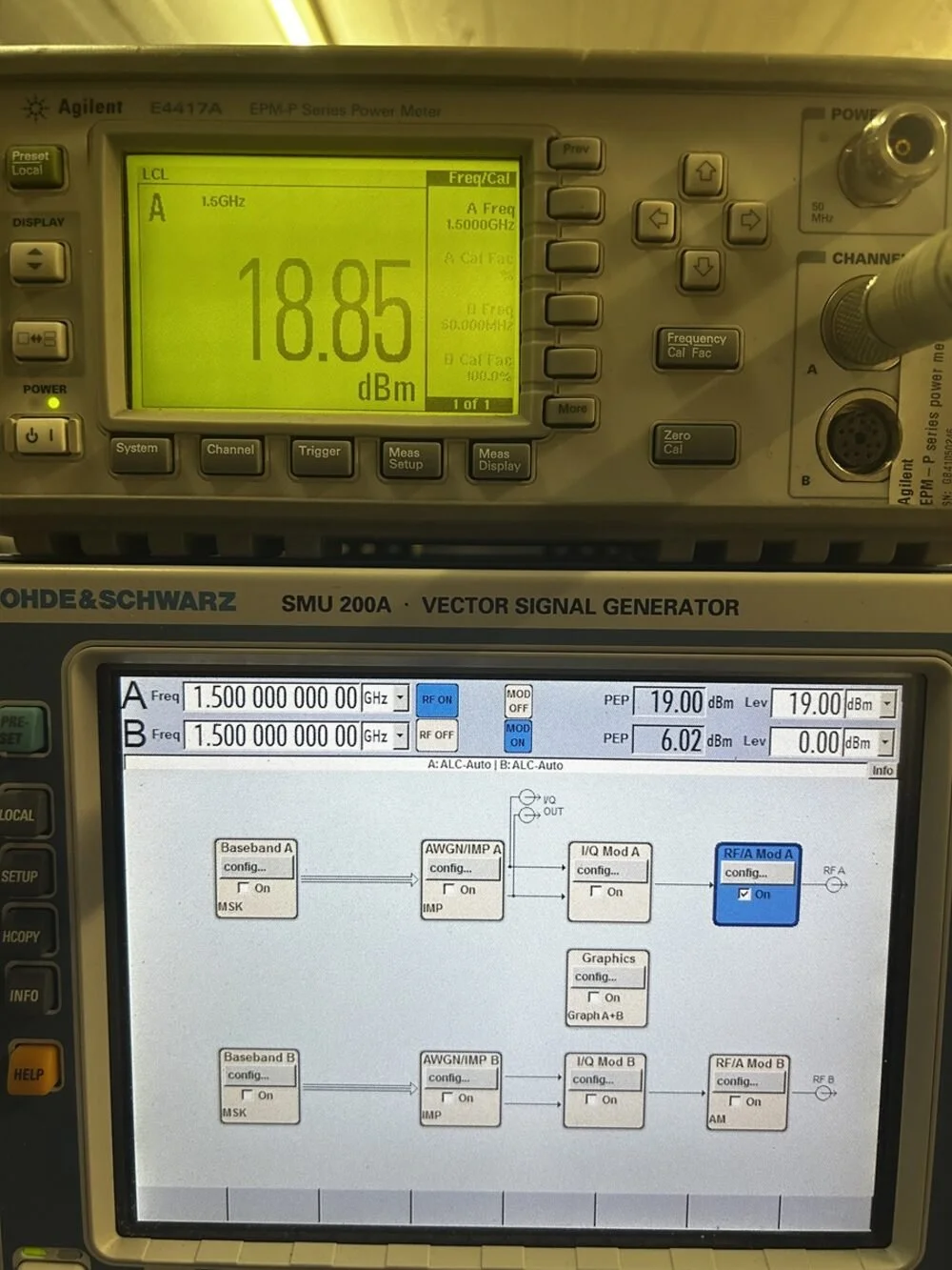 Rohde & Schwarz SMU200A, Vector Signal Generator, 100kHz-3GHz, with Options #