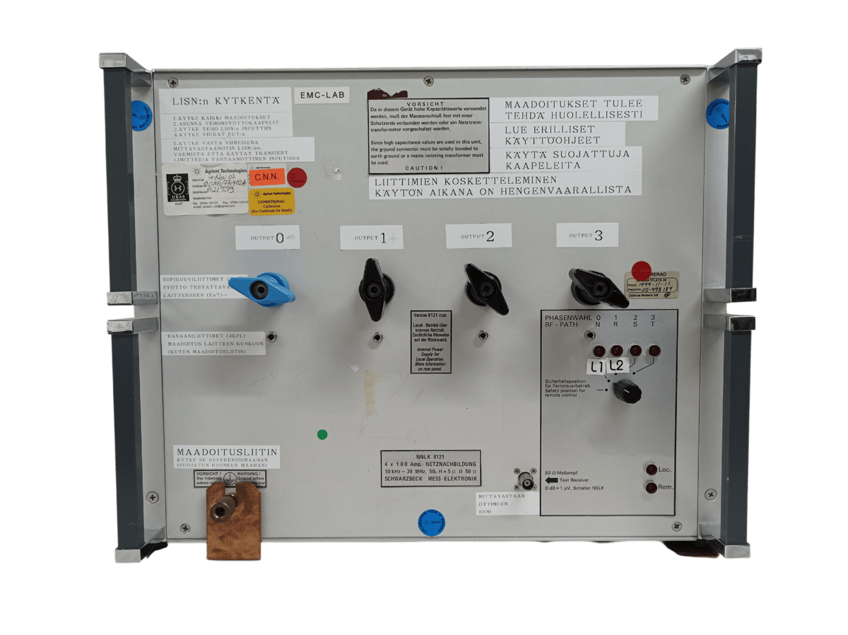 Schwarzbeck NNLK 8121, Line Impedance Stabilisation Network, 9 kHz - 30 MHz #