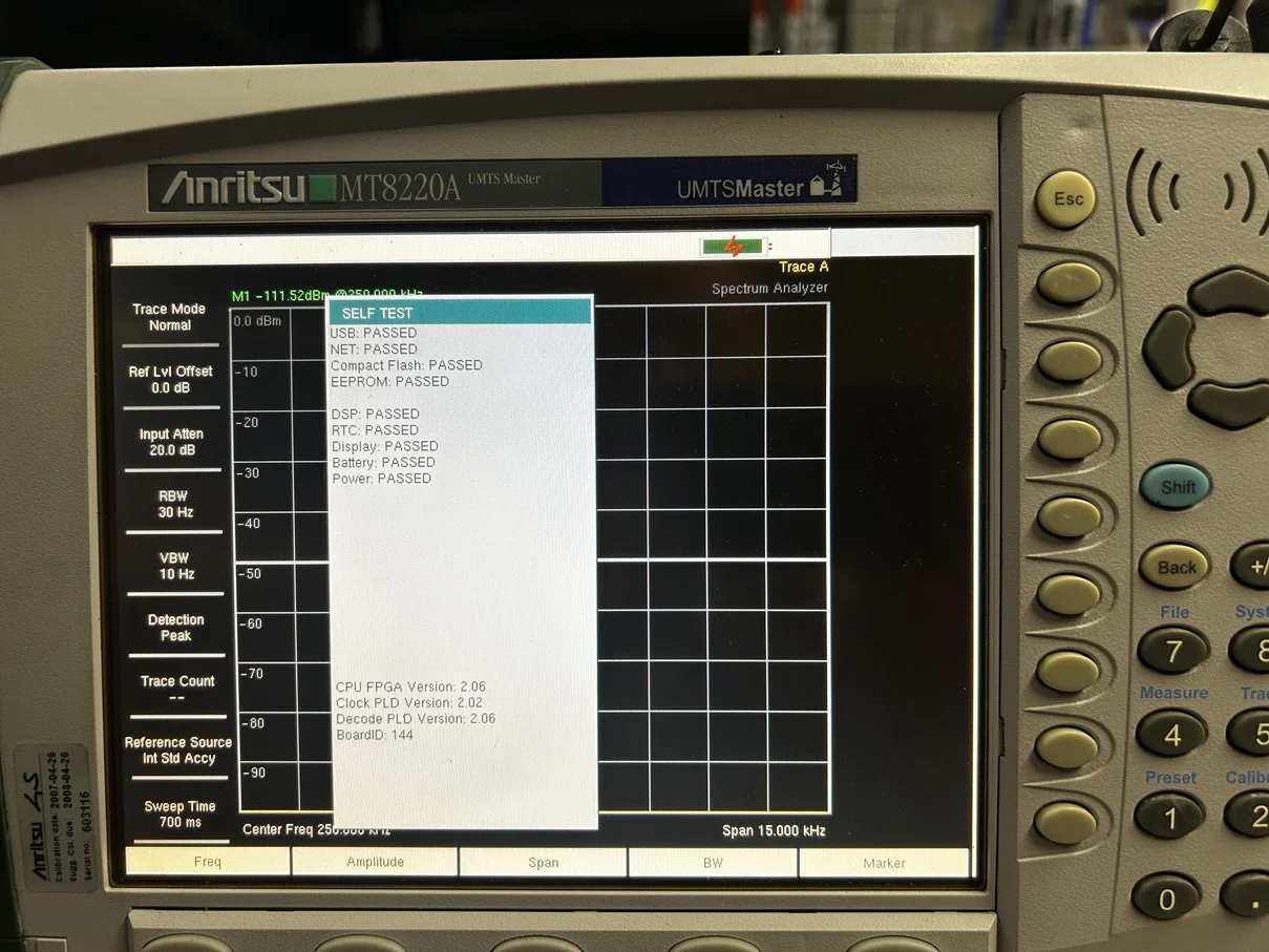 Anritsu MT8220A UMTS Master, Handheld Node B Analyzer #