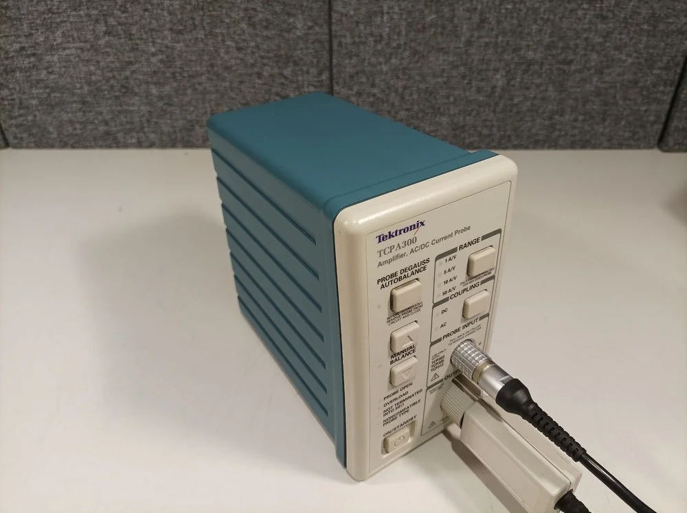Tektronix TCPA300 Amplifier, AC/DC Current Probe with TCP312 Current probe and 012-1605-01 Interface Cable #