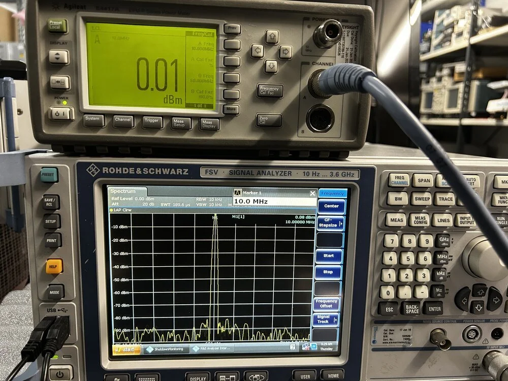 Rohde & Schwarz FSV3, Signal Analyzer, 10 Hz-3.6 GHz, OPT: B25, B29, K10, K72 #