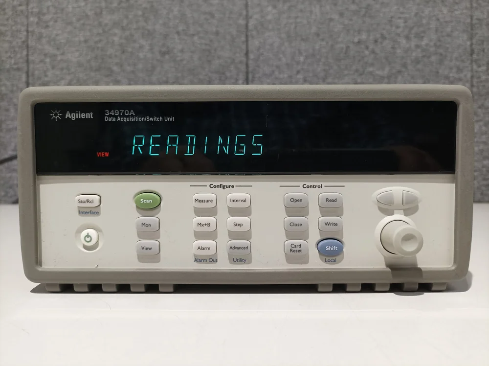Agilent / HP 34970A Data Acquisition / Data Logger Switch Unit with DMM