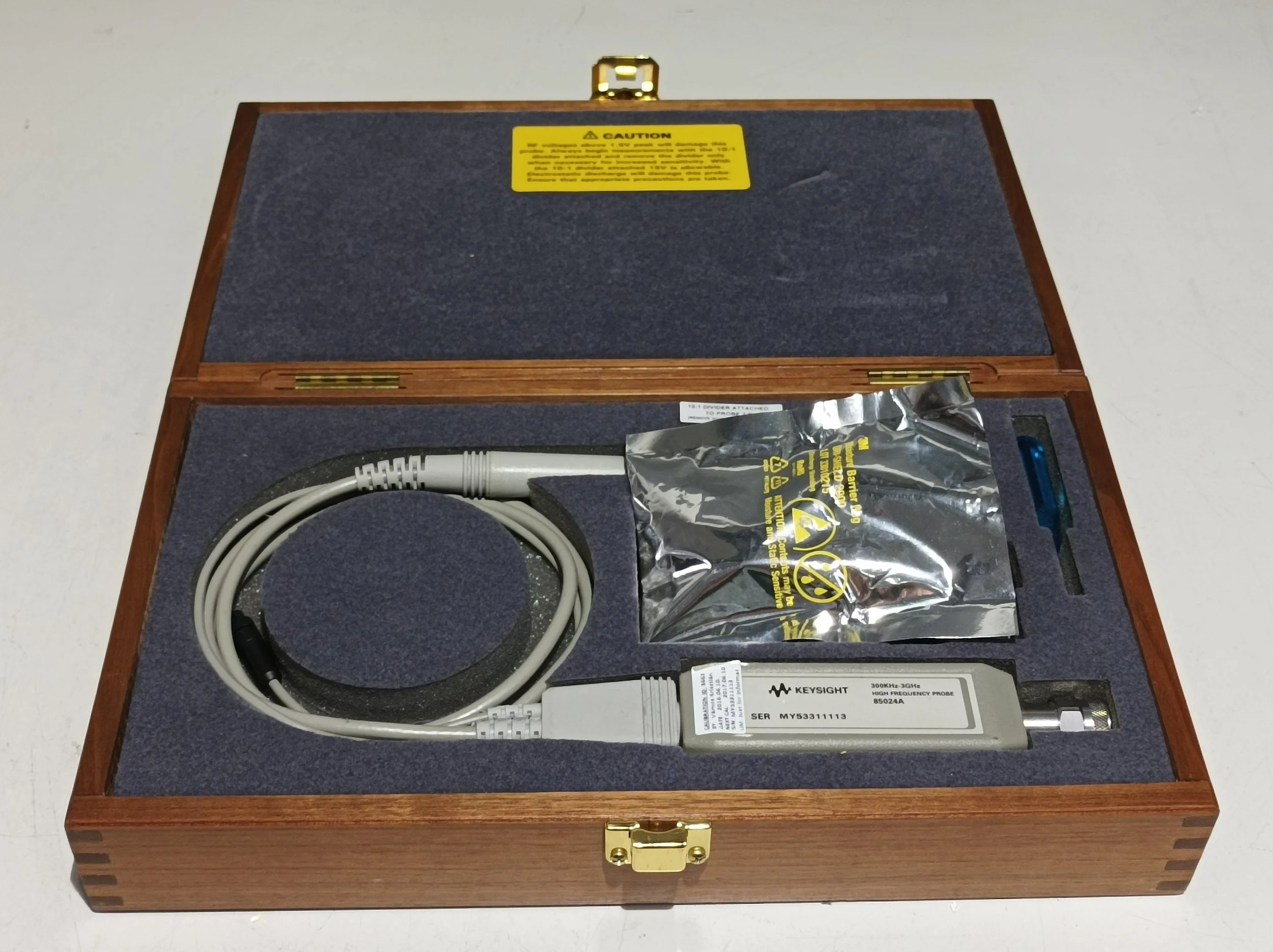 Agilent 85024A, High-Frequency Probe, 300kHz-3GHz, Full Set #