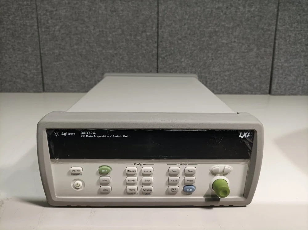 Agilent 34972A, LXI Data Acquisition/Switch Unit