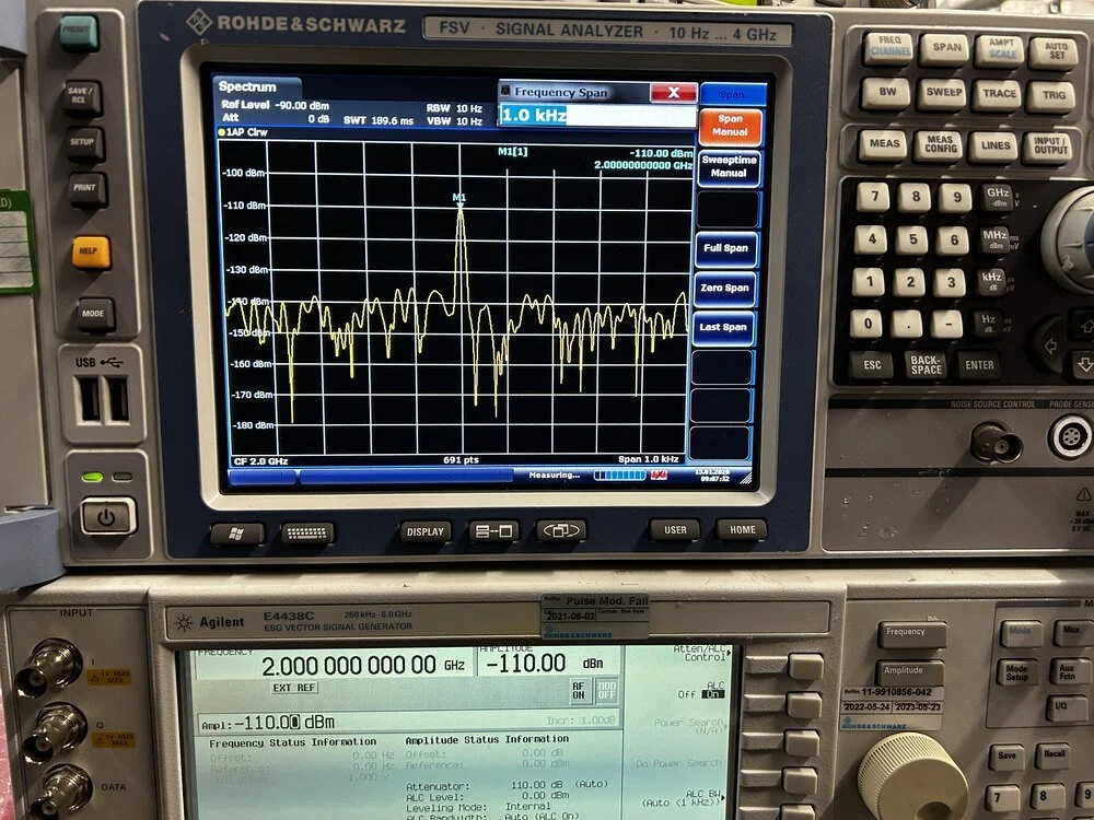 Rohde & Schwarz FSV4, Signal Analyzer, 10 Hz-4 GHz, OPT: B25, B29, K10, K72, K100 #