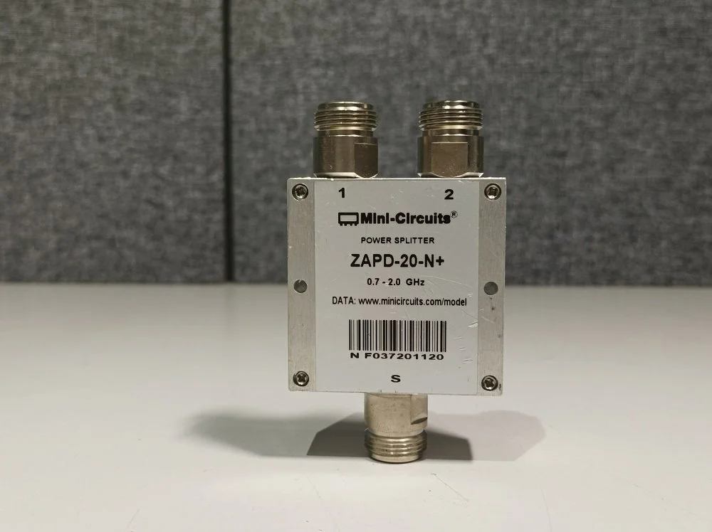 Mini-Circuits ZAPD-20-N+, 2 Ways DC Pass Power Splitter, 700 - 2000 MHz, 50Ω #