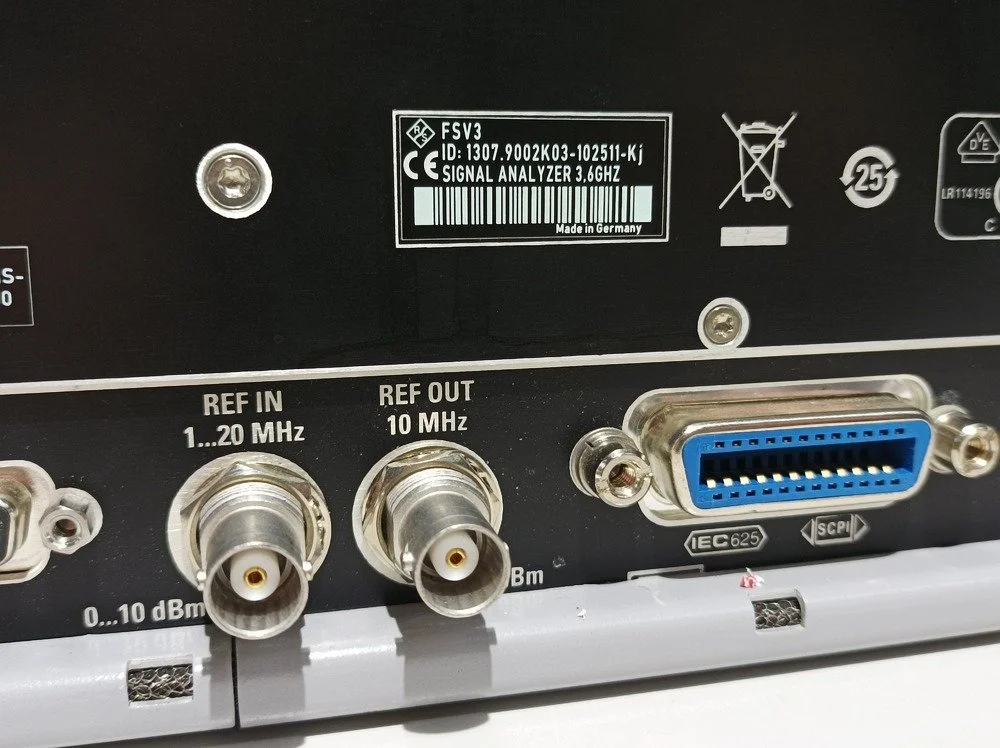 Rohde & Schwarz FSV3, Signal Analyzer, 10Hz-3.6GHz, OPT: B25, B29, K10, K72, 102511-Kj #