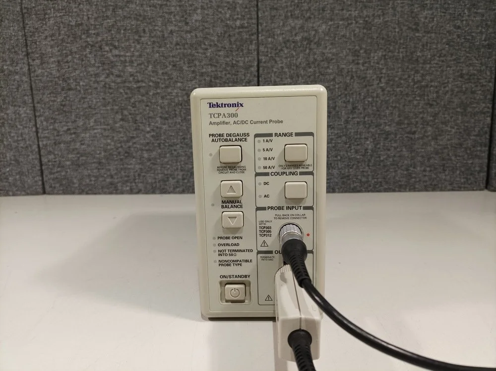 Tektronix TCPA300 Amplifier, AC/DC Current Probe with TCP312 Current probe and 012-1605-01 Interface Cable #