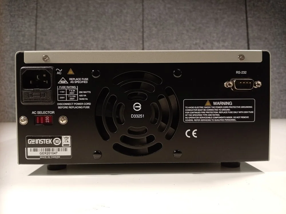 Gwinstek PSP-2010, Programmable DC Power Supply 50/60Hz, 290W, 420VA