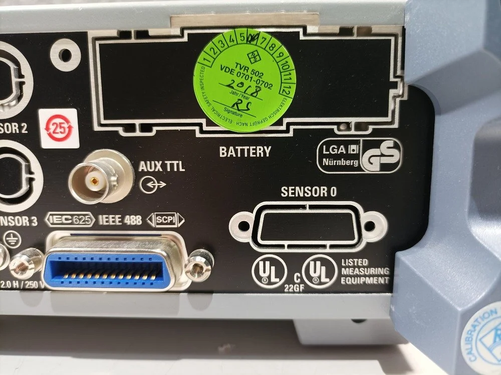 Rohde & Schwarz NRT, Power Reflection Meter + NRT-Z44 Directional Power Sensor #