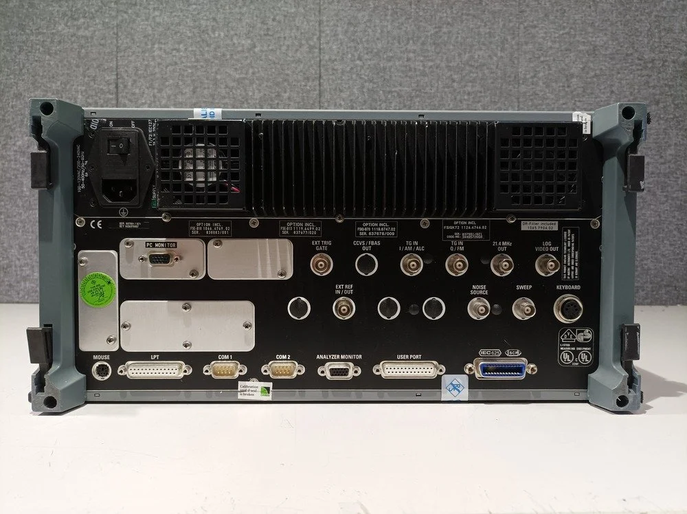 Rohde & Schwarz FSIQ26, Signal Analyzer, 20Hz-26.5GHz, Loaded with Options