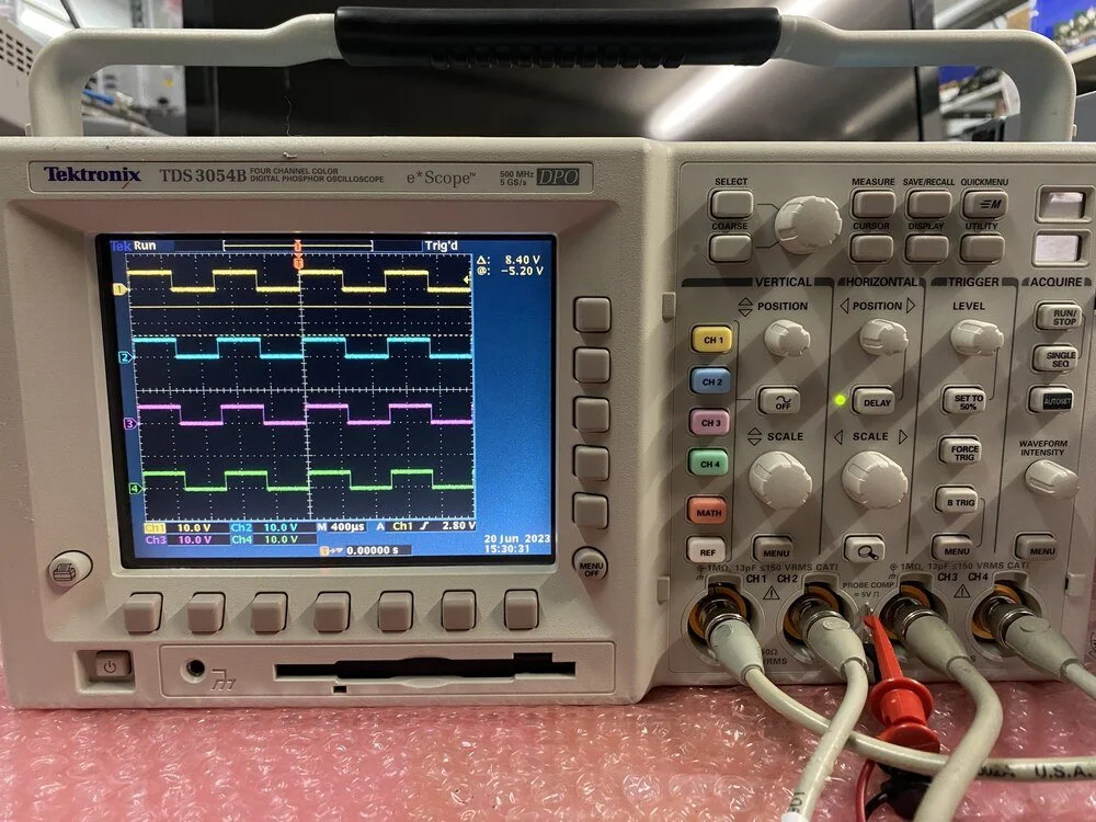 Tektronix TDS3054B, Digital Phosphor Oscilloscope, 500 MHz, 5 GS/s #
