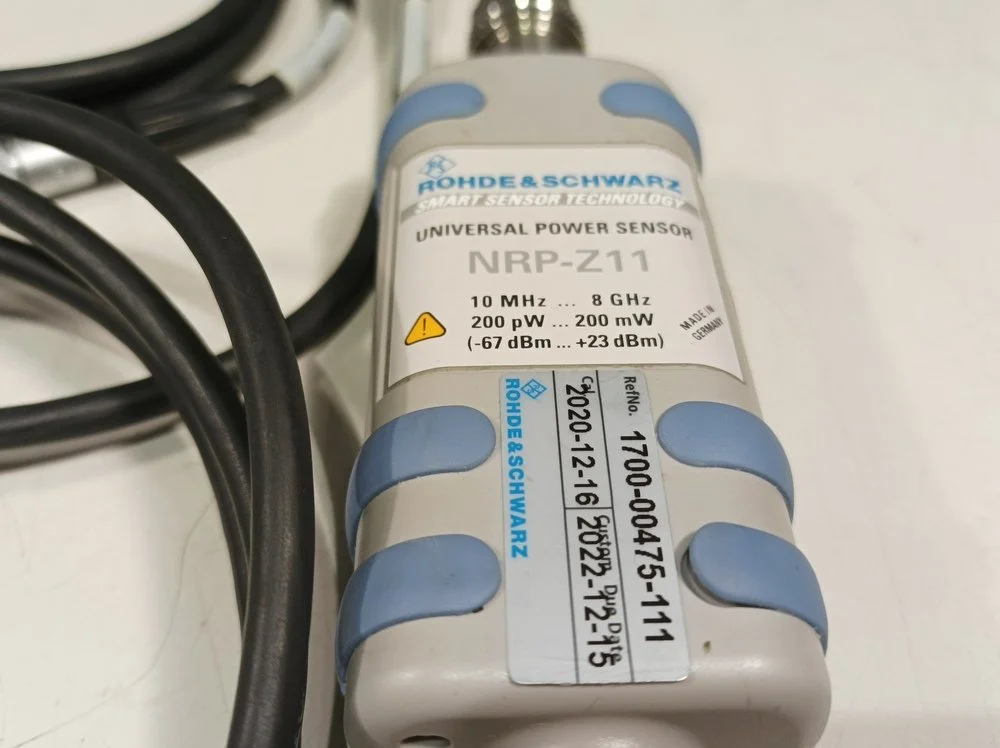 Rohde & Schwarz NRP-Z11, RF Power Sensor, 10 MHz-8 GHz, 200 pW to 200 mW #