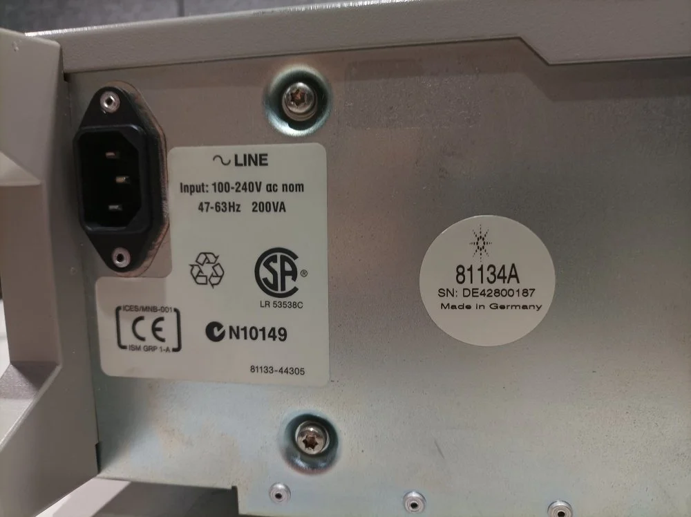 Agilent 81134A, Pulse Generator 3,35 GHz