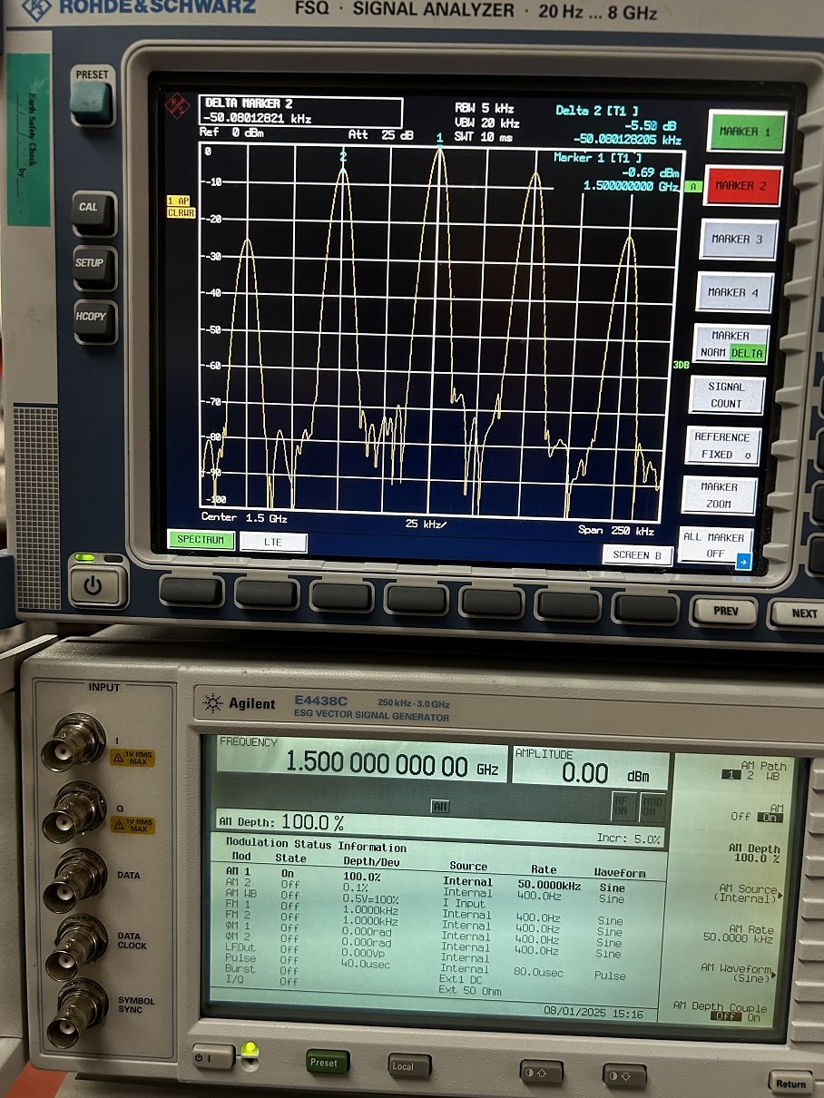 Agilent E4438C ESG Vector Signal Generator, 250kHz-3GHz