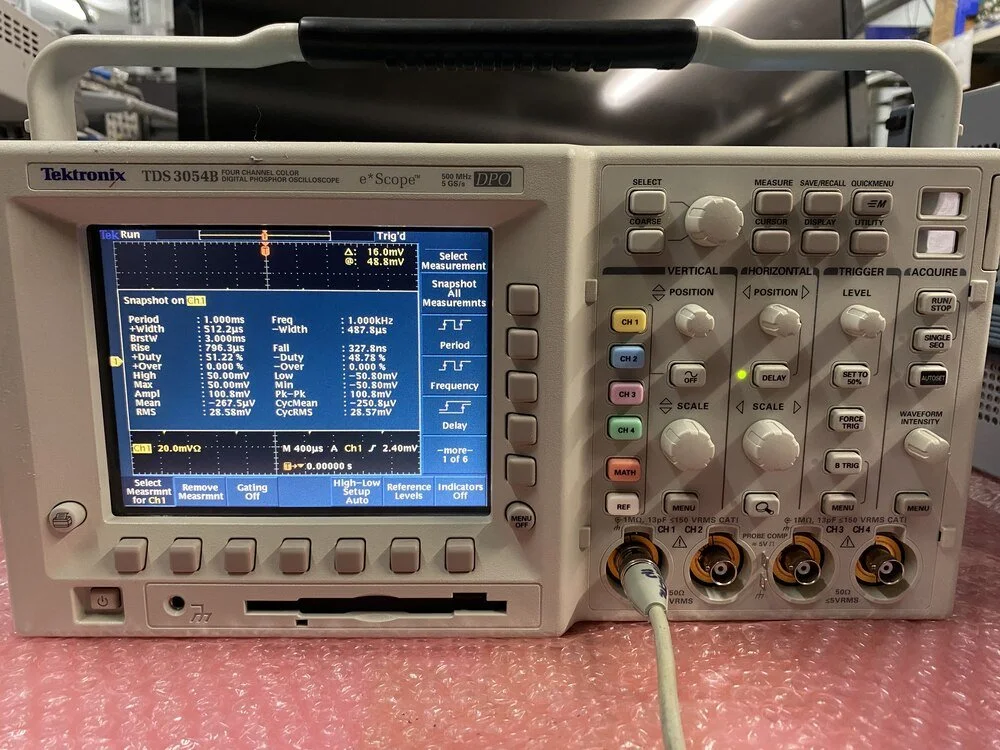 Tektronix TDS3054B, Digital Phosphor Oscilloscope, 500 MHz, 5 GS/s #