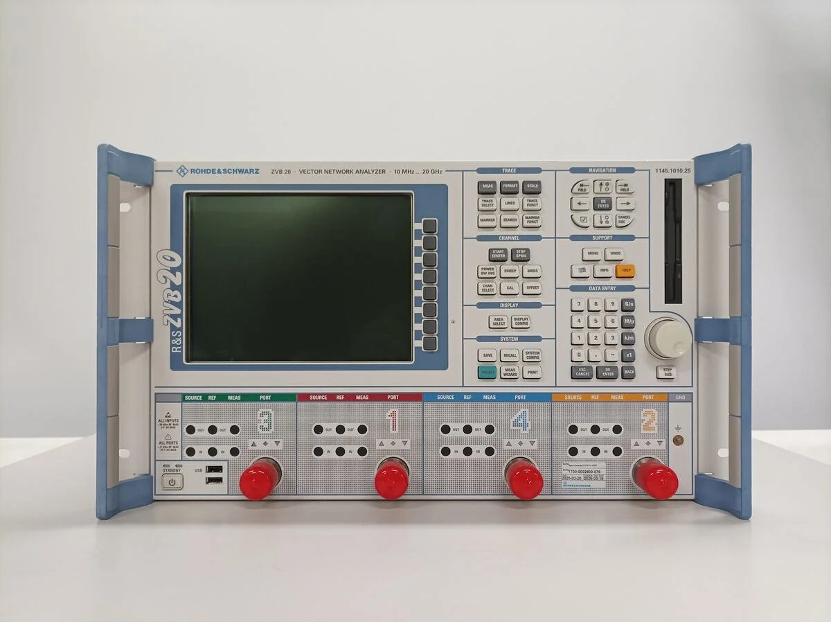 Rohde & Schwarz ZVB20, 4-Port Network Analyzer, 10MHz-20GHz #