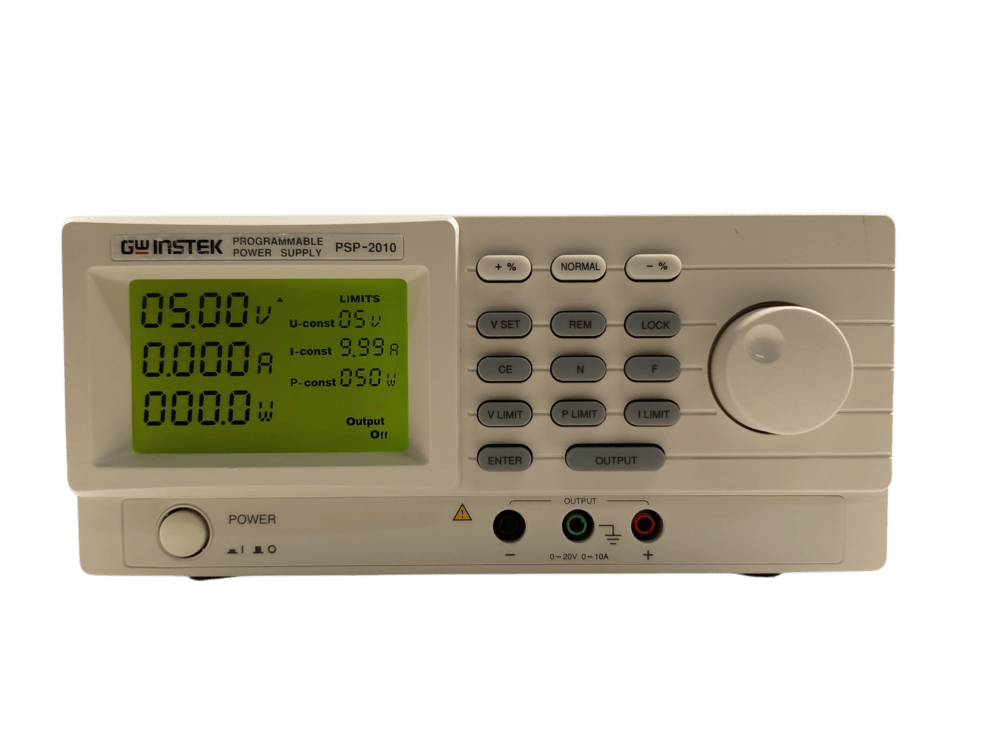 Gwinstek PSP-2010, Programmable DC Power Supply 50/60Hz, 290W, 420VA