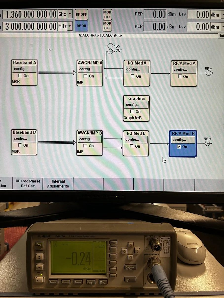 Rohde & Schwarz SMATE200A, Vector Signal Generator, 100kHz-6GHz, loaded with options #